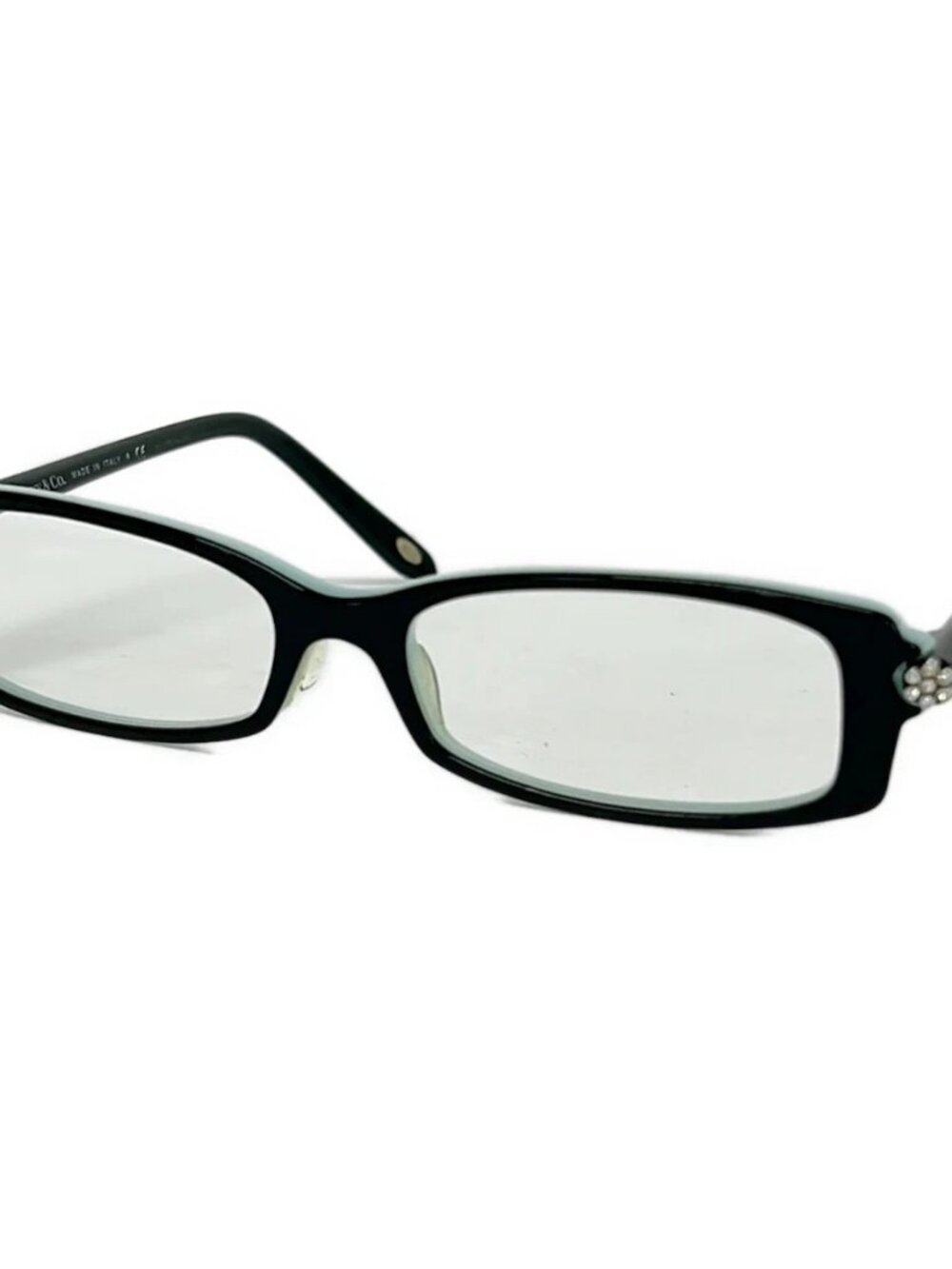 TIFFANY & Co. TF2049-B Clear Black Plastic Sunglasses